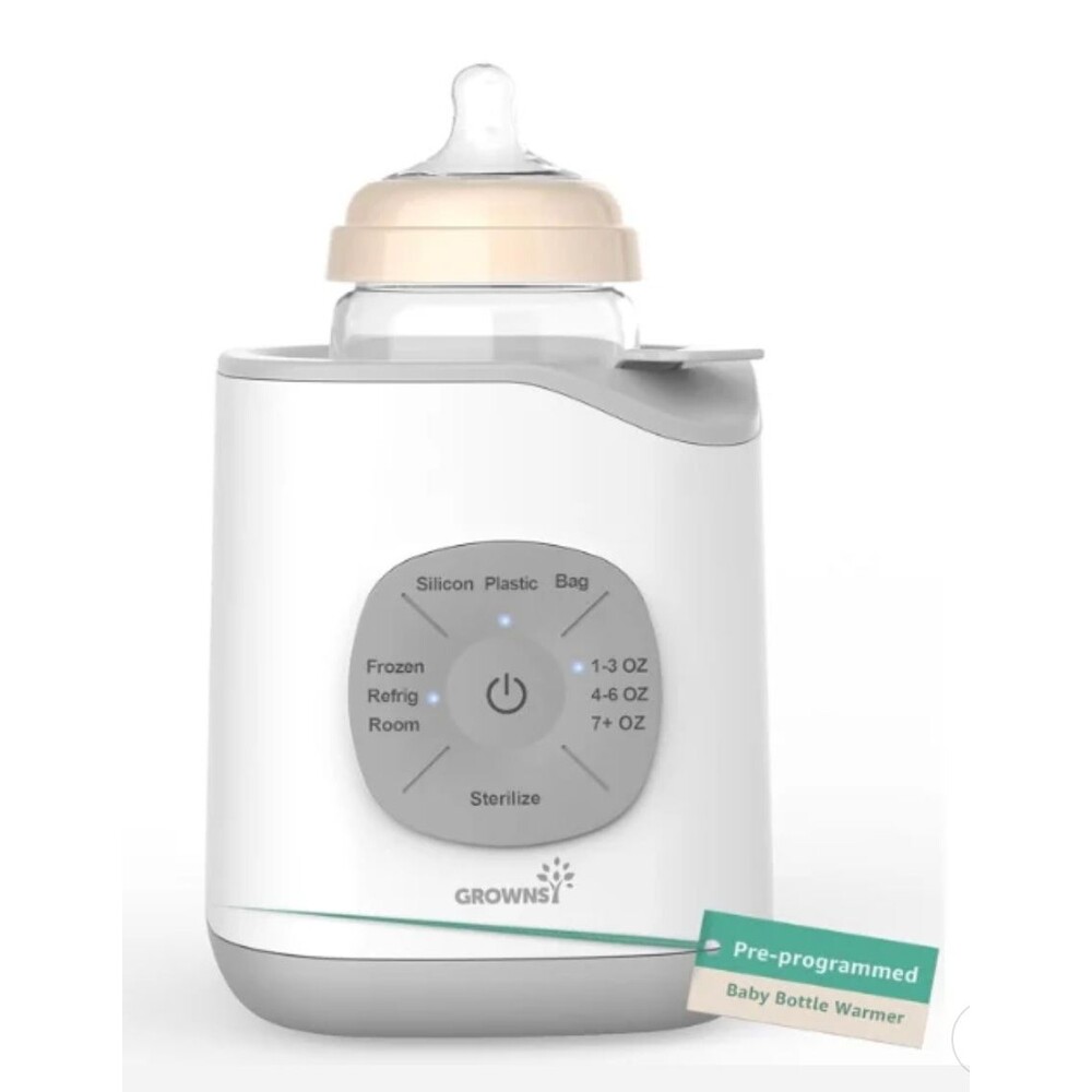 NEW Grownsy Bottle Warmer, GROWNSY 10-in-1 Fast Baby Milk Warmer with Timer N9